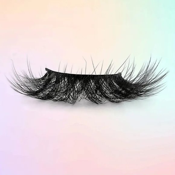 5 pairs Fluffy and Thick D Curling Faux Mink False Eyelashes Extension - Picture 6 of 9